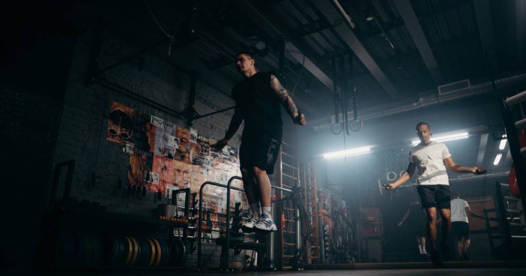 corde à sauter dans le crossfit